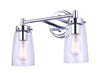 Canarm - IVL1016A02CH - Two Light Vanity - Rory - Chrome