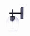 Canarm - IVL1019A01BK - One Light Vanity - Cain - Black