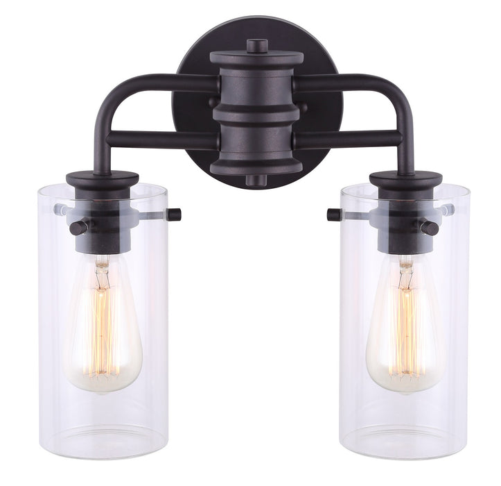 Canarm - IVL679A02ORB - Two Light Vanity - Albany - Oil Rubbed Bronze