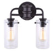 Canarm - IVL679A02ORB - Two Light Vanity - Albany - Oil Rubbed Bronze