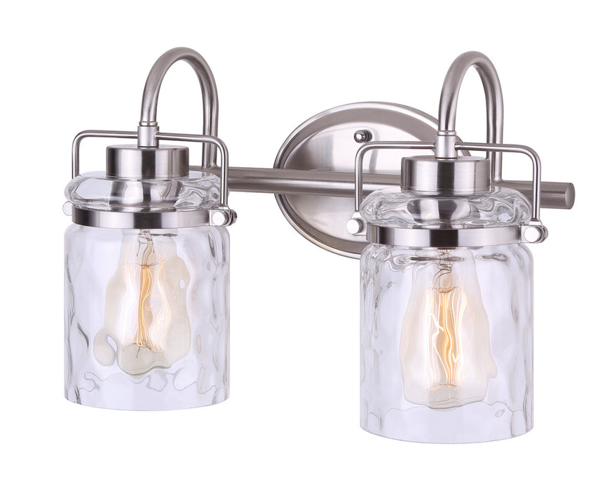 Canarm - IVL707A02BN - Two Light Vanity - Arden - Brushed Nickel