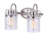 Canarm - IVL707A02BN - Two Light Vanity - Arden - Brushed Nickel