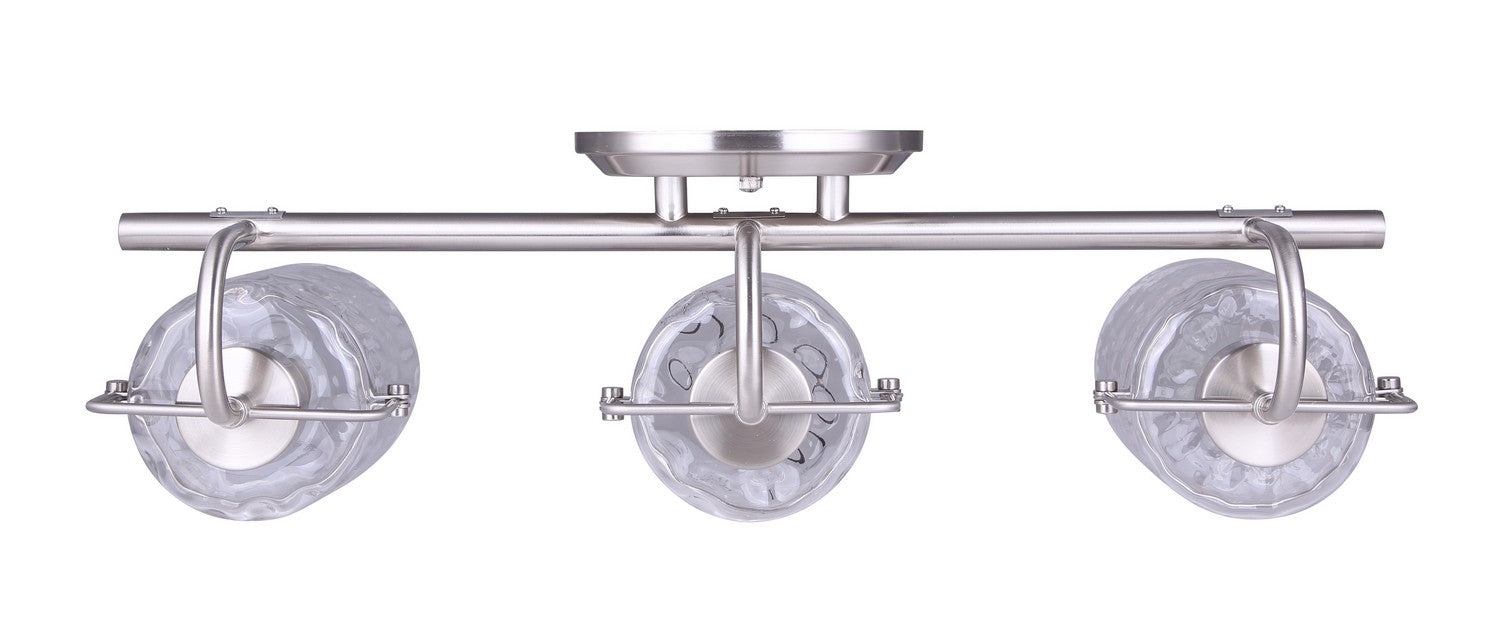 Canarm - IVL707A03BN - Three Light Vanity - Arden - Brushed Nickel