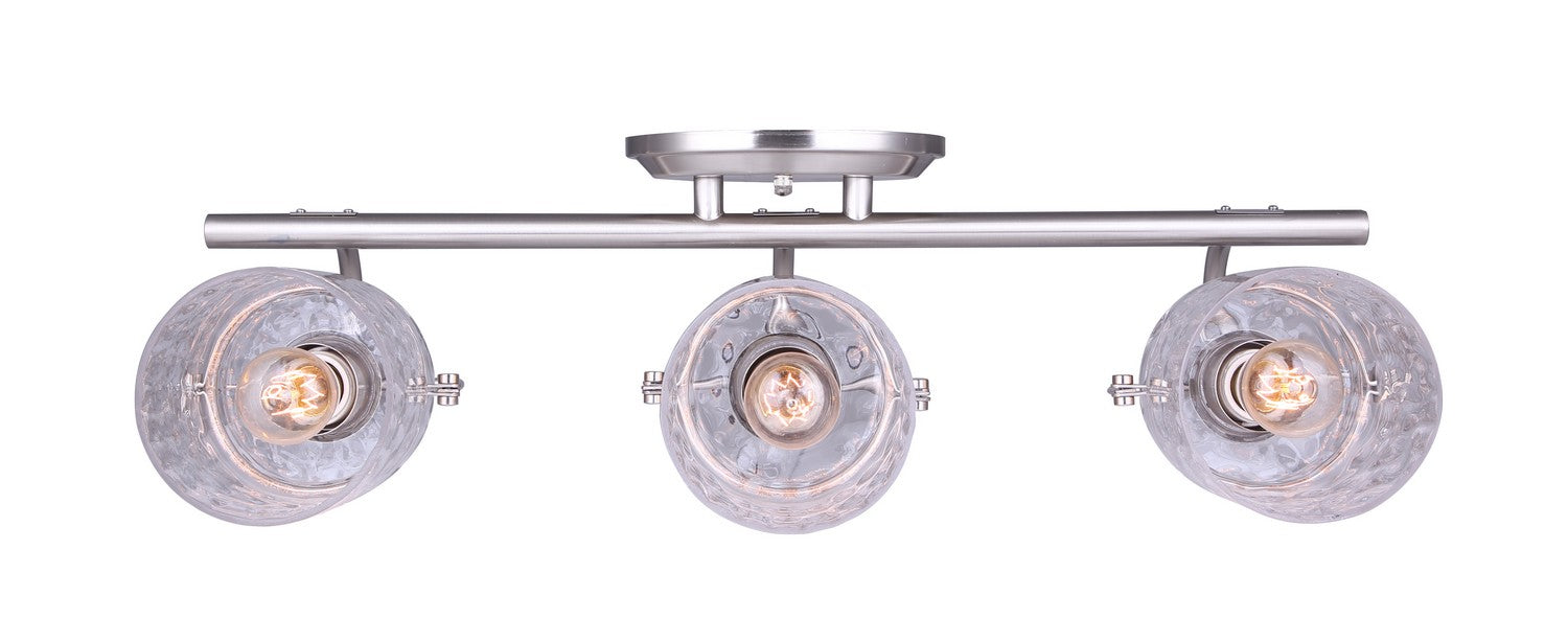 Canarm - IVL707A03BN - Three Light Vanity - Arden - Brushed Nickel