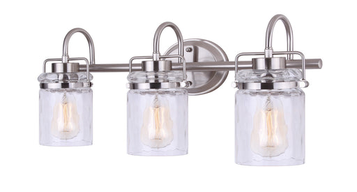 Canarm - IVL707A03BN - Three Light Vanity - Arden - Brushed Nickel