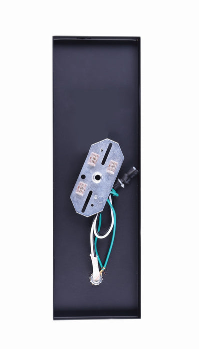 Canarm - IWF1011A01BK - One Light Wall Sconce - King - Black