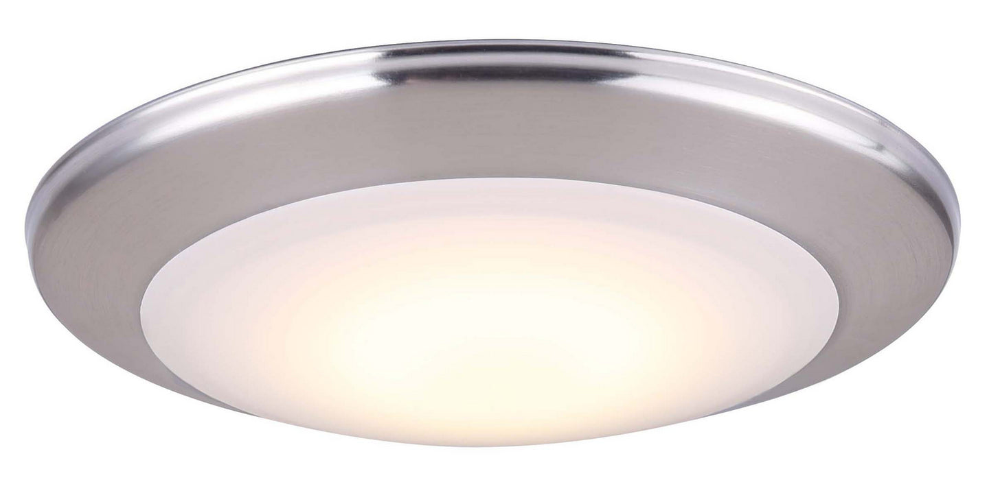 Canarm - LED-SM6DL-BN-C - LED Disk Light - Led Edgeless - Brushed Nickel