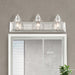 Livex Lighting - 17073-91 - Three Light Vanity - Birmingham - Brushed Nickel