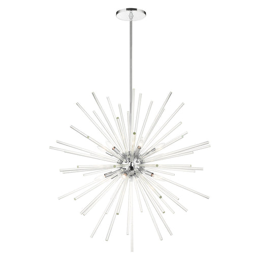 Utopia 12 Light Foyer Pendant Polished Chrome