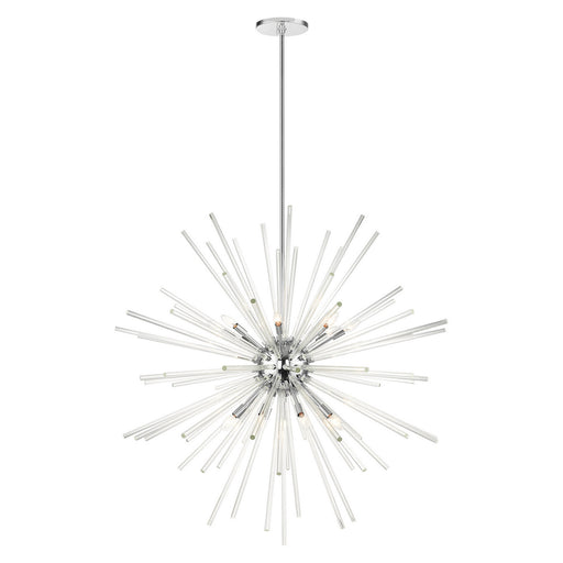 Utopia 16 Light Foyer Pendant Polished Chrome