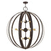 Livex Lighting - 46418-07 - 16 Light Foyer Chandelier - Modesto - Bronze w/ Satin Brasss