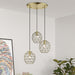 Livex Lighting - 46593-01 - Three Light Pendant - Paxten - Antique Brass
