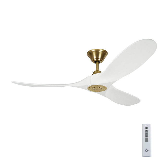 Visual Comfort Fan - 3MAVR52RZWBBS - 52 Inch Ceiling Fan - Maverick - Burnished Brass