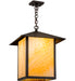 Meyda Tiffany - 2151 - One Light Pendant - Seneca - Craftsman Brown