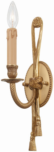 Metropolitan Family One Light Wall Sconce Antique Gold