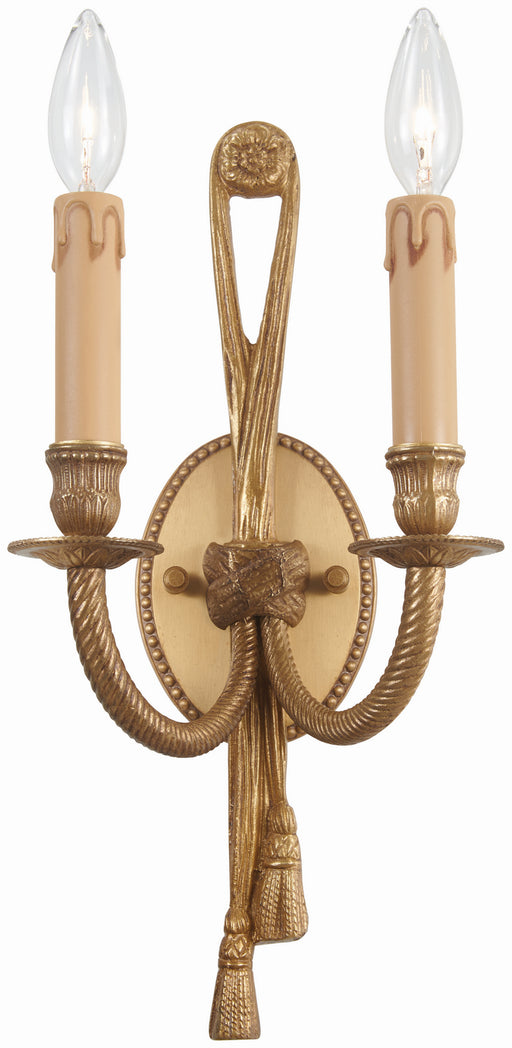 Metropolitan - N9681B - Two Light Wall Sconce - Metropolitan Family - French Gold