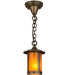 Meyda Tiffany - 3399 - One Light Mini Pendant - Fulton - Antique Brass