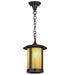 Meyda Tiffany - 3434 - One Light Pendant - Fulton - Craftsman Brown