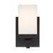 Golden - DDDD-BA1 BLK-OP - One Light Wall Sconce - Maddox - Matte Black