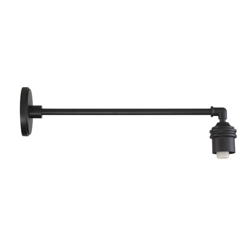 RLM One Light Outdoor Wall Mount Sand Black