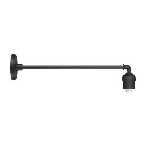 RLM One Light Outdoor Wall Mount Sand Black