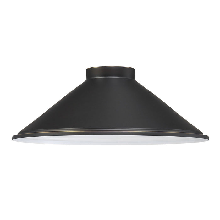 Minka-Lavery - 7986-14-30 - Shade - RLM - Oil Rubbed Bronze w/Matte Gold