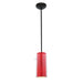 Access - 28033-3R-ORB/CLRD - LED Pendant - Glass'n Glass Cylinder - Oil Rubbed Bronze
