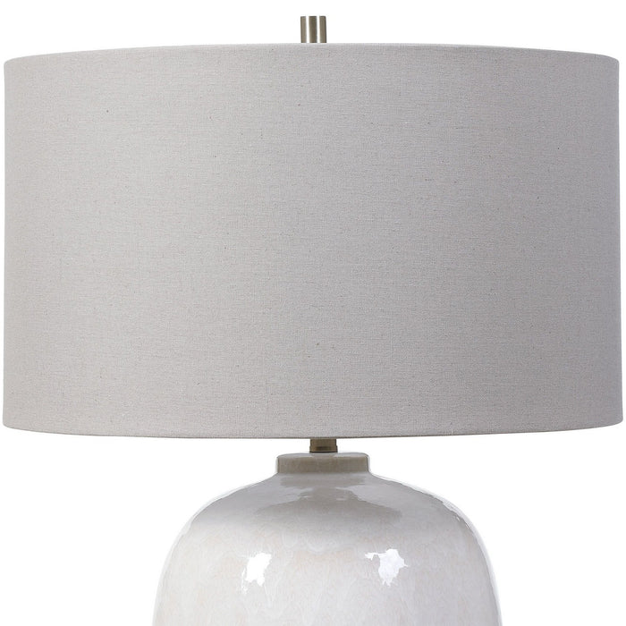 Uttermost - 28390-1 - One Light Table Lamp - Winterscape - Brushed Nickel