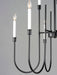 Maxim - 11289BK - Nine Light Chandelier - Tux - Black