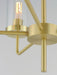 Maxim - 11475CRSBR - Five Light Chandelier - Crosby - Satin Brass