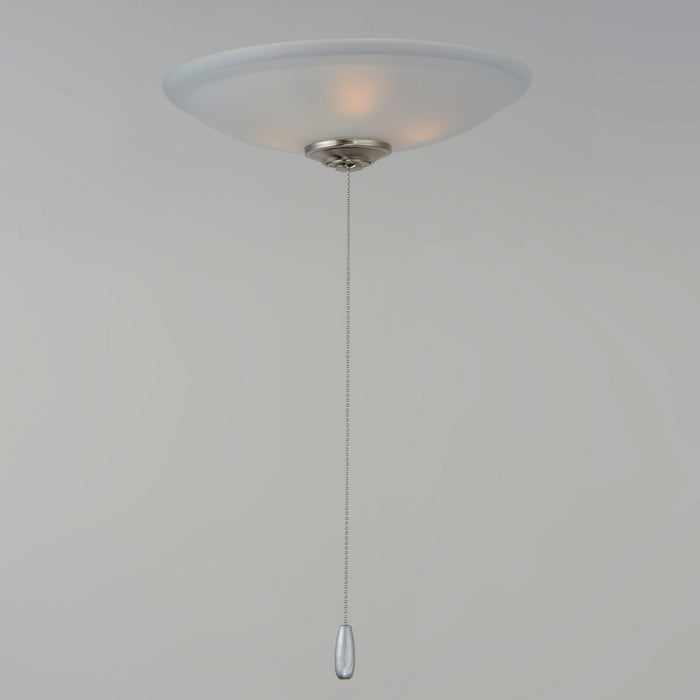 Maxim - FKT213FTSN - Three Light Ceiling Fan Light Kit - Fan Light Kits - Satin Nickel