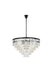Sydney 33 Light Chandelier Matte Black-Large Chandeliers-Elegant Lighting-Lighting Design Store