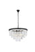 Sydney 17 Light Chandelier Matte Black-Large Chandeliers-Elegant Lighting-Lighting Design Store