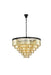 Sydney 33 Light Chandelier Matte Black-Large Chandeliers-Elegant Lighting-Lighting Design Store