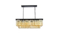 Sydney 12 Light Chandelier Matte Black-Large Chandeliers-Elegant Lighting-Lighting Design Store