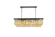 Sydney 12 Light Chandelier Matte Black-Large Chandeliers-Elegant Lighting-Lighting Design Store