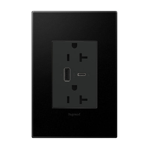 Adorne Tamper-Resistant Ultra-Fast USB Type-A/C Outlet