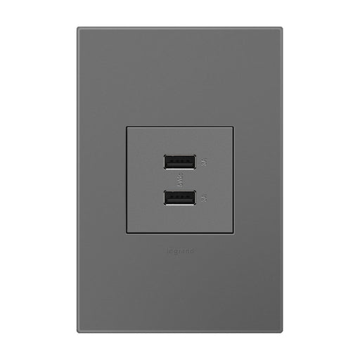 Adorne USB Type-A/A Outlet Module