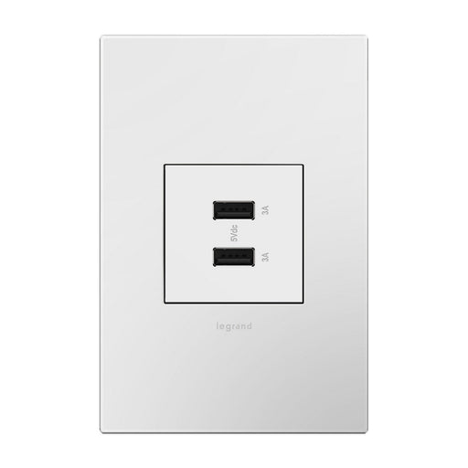 Adorne USB Type-A/A Outlet Module