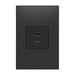 Legrand - ARUSB2AC6G4 - USB Type-A/C Outlet Module - Adorne - Graphite