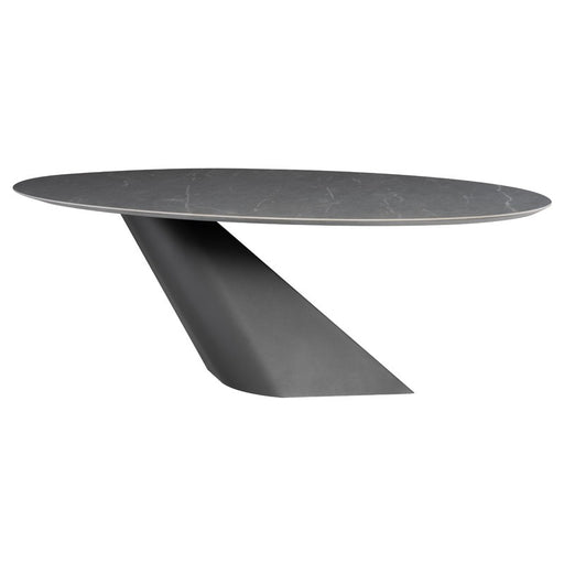 Nuevo - HGNE281 - Dining Table - Oblo - Grey