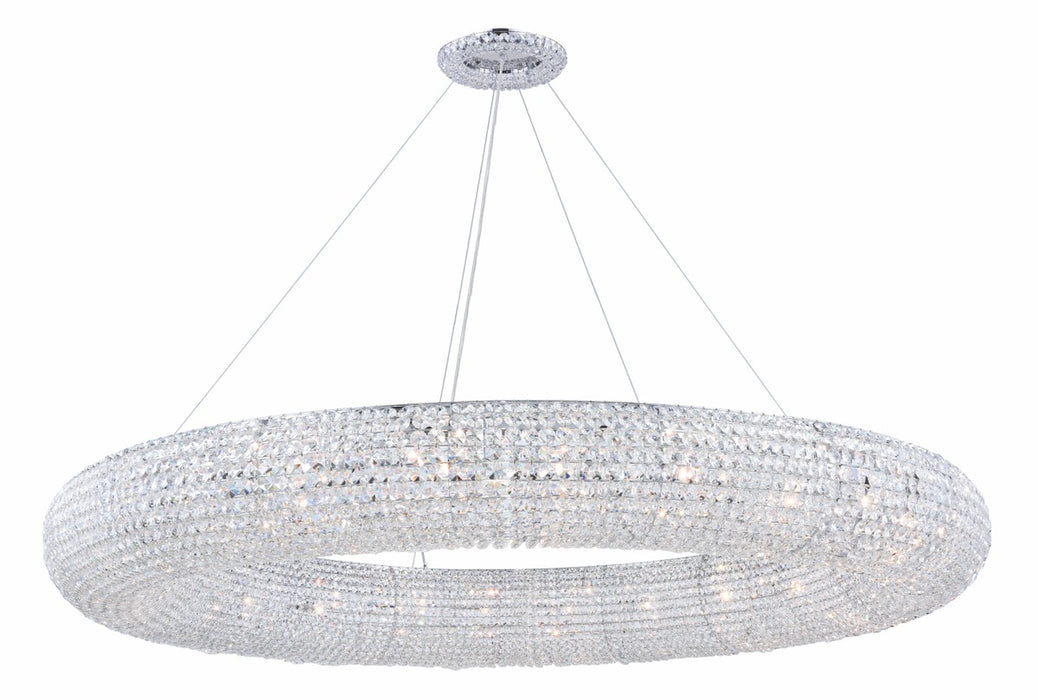Paris 24 Light Chandelier Chrome-Large Chandeliers-Elegant Lighting-Lighting Design Store