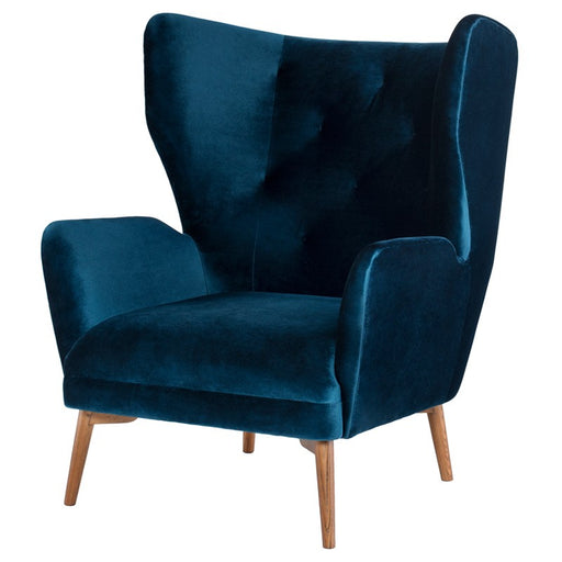 Nuevo - HGSC382 - Occasional Chair - Klara - Midnight Blue