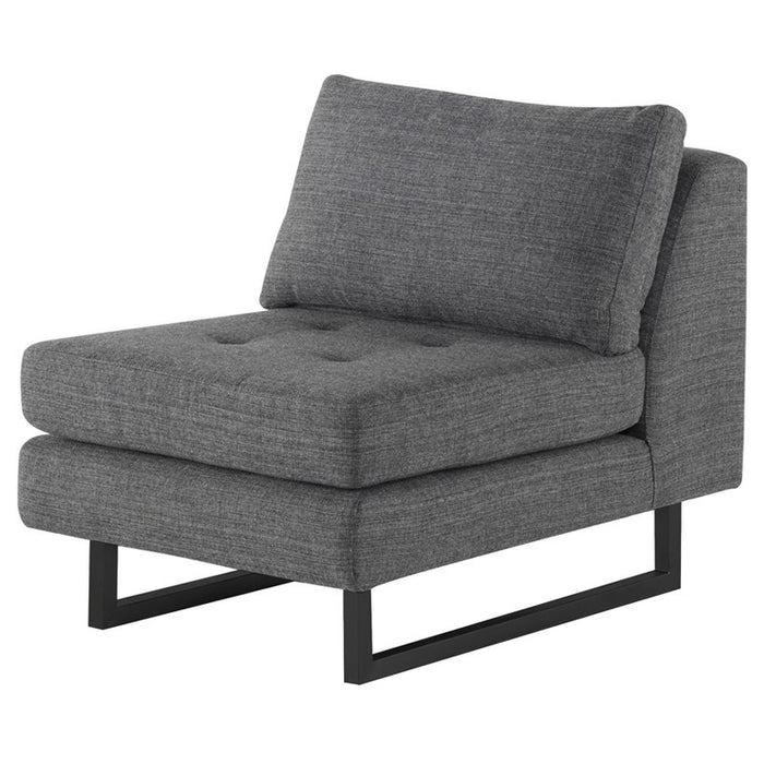 Nuevo - HGSC554 - Sofa Extension - Janis - Dark Grey Tweed
