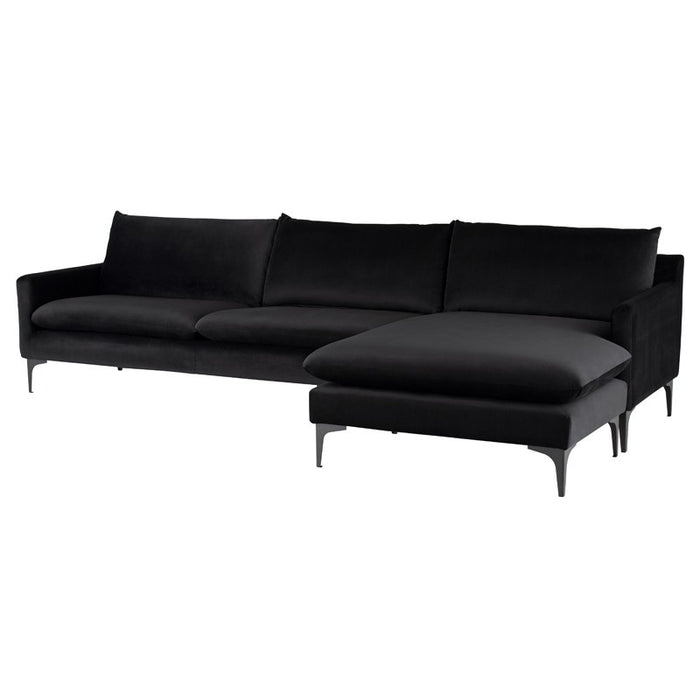 Nuevo - HGSC584 - Sectional - Anders - Black