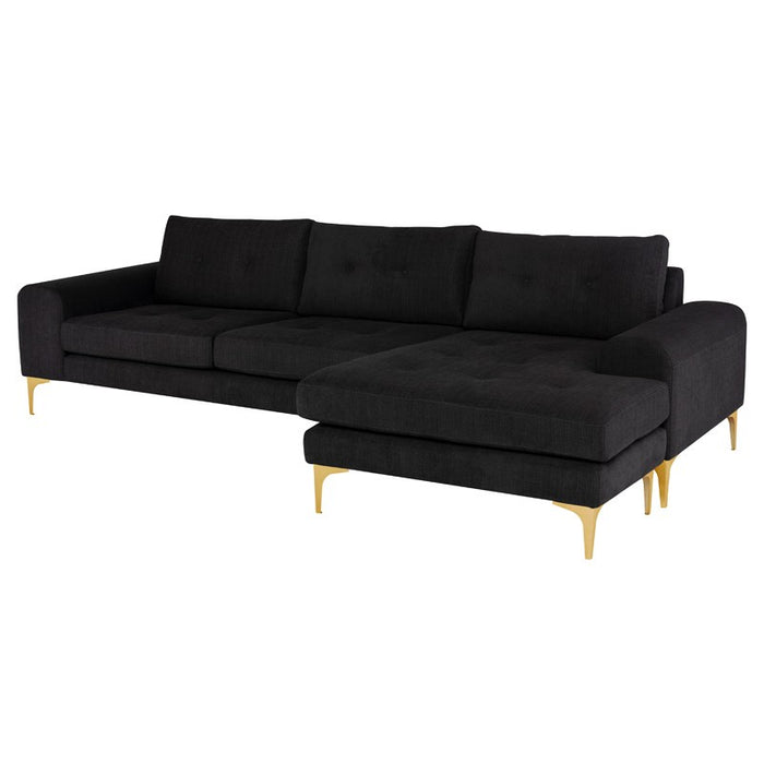 Nuevo - HGSC682 - Sectional - Colyn - Coal