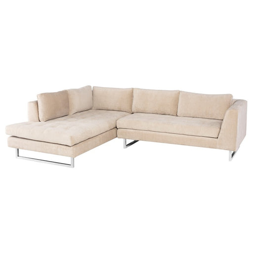 Nuevo - HGSC859 - Sectional - Janis - Almond