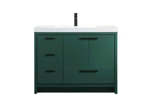 Wyatt Bathroom Vanity Set Green