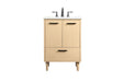 Elegant Lighting - VF47024MMP - Vanity Sink Set - Baldwin - Maple