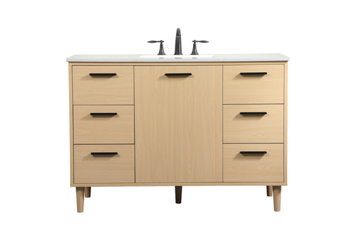Baldwin Vanity Sink Set Maple